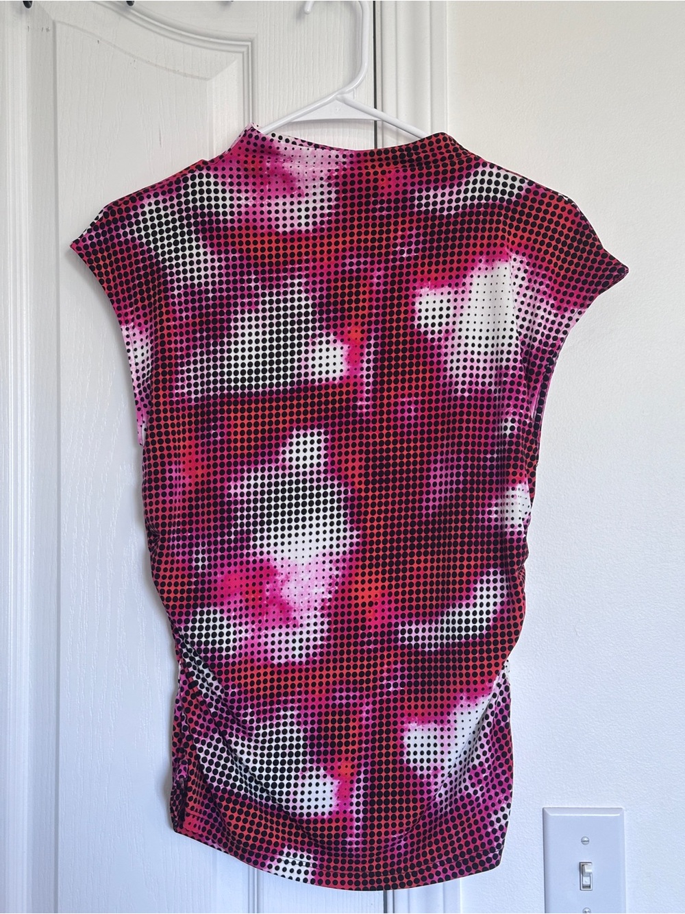 DKNY Y2K-vibe Mock Neck Top